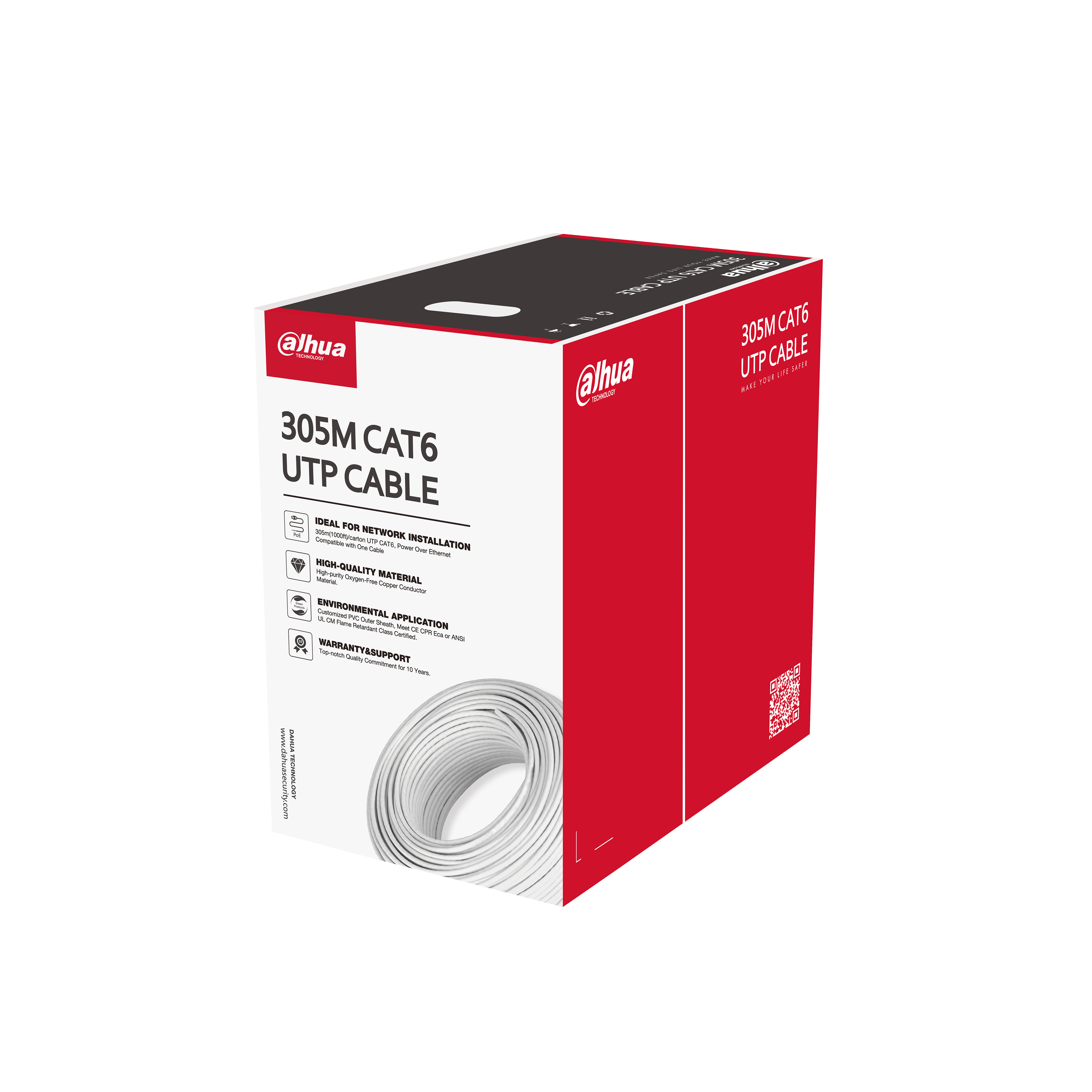 Dahua DH-PFM922-6UN 305m Outdoor CAT6 U/UTP cable