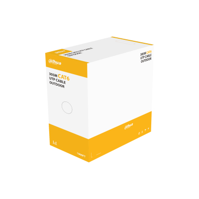 Dahua DH-PFM920-6U 305m Outdoor CAT6 U/UTP cable(99.97% Copper)