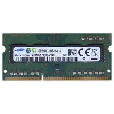 Samsung 4GB DDR3 memory module 1 x 4 GB 204-pin SO-DIMM